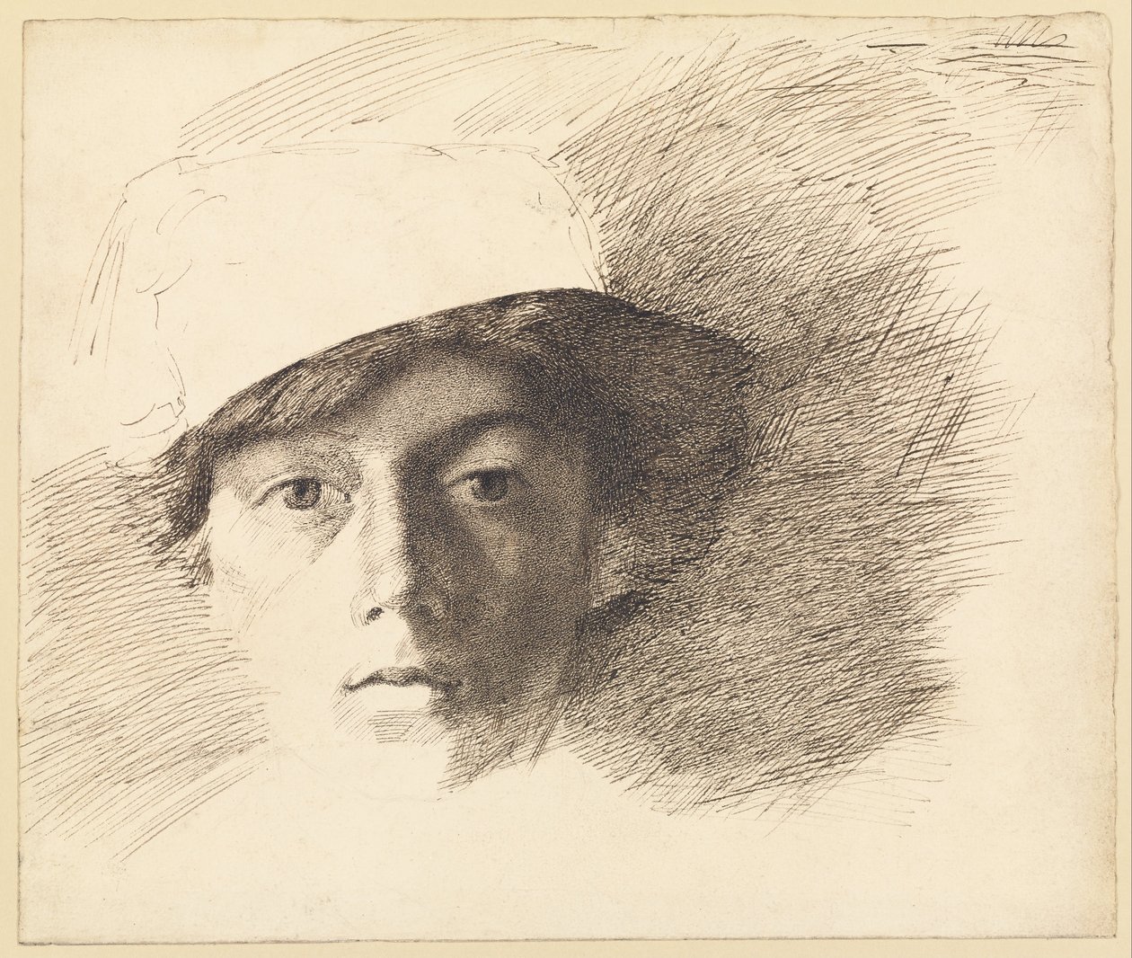 Autoportrait - Charles Samuel Keene