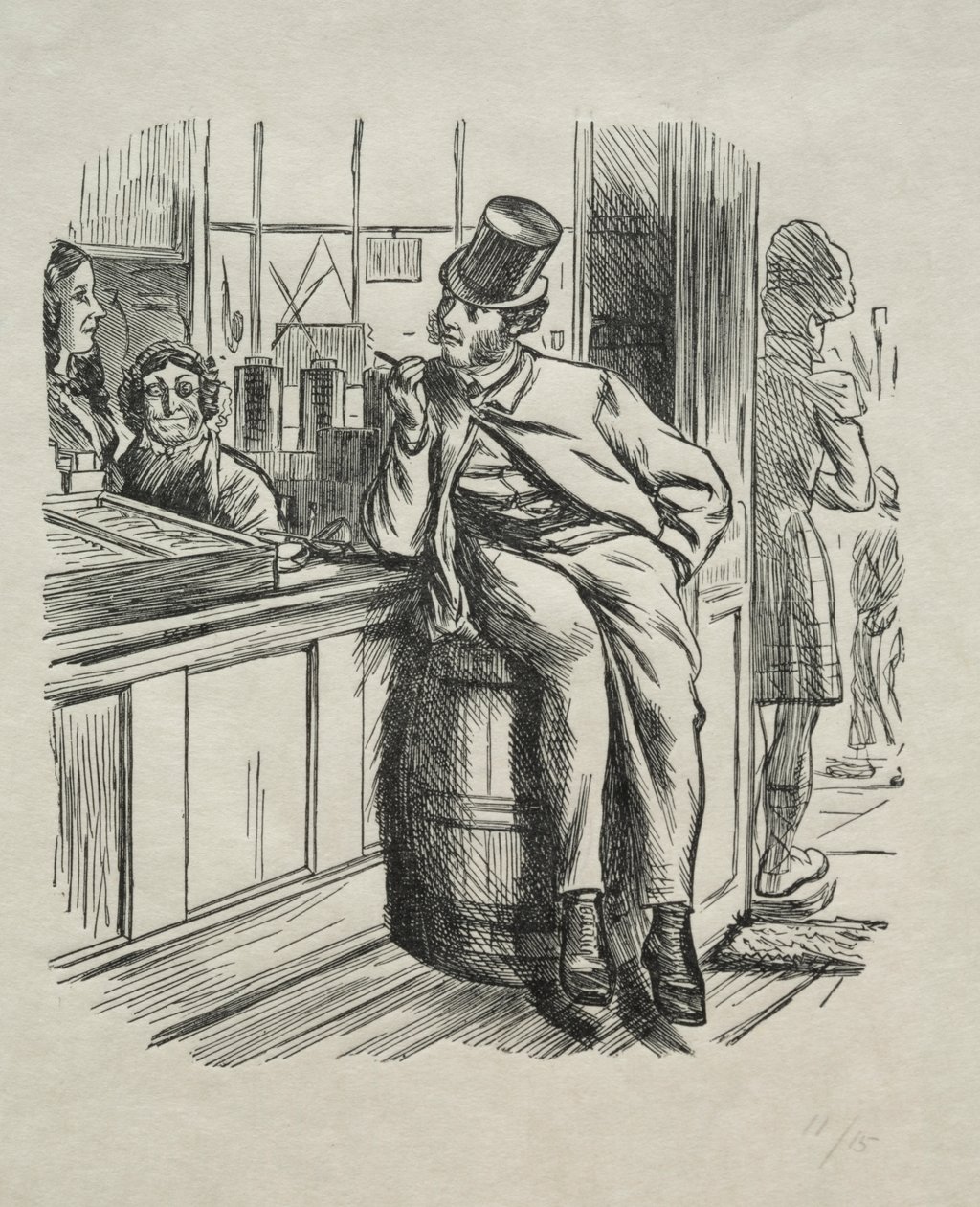 Ce qui est arrivé après avoir tué un oncle riche à Noël - Charles Samuel Keene