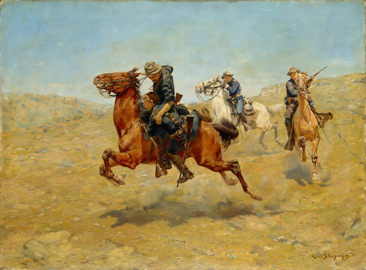 Mon camarade de lit, 1899 - Charles Schreyvogel