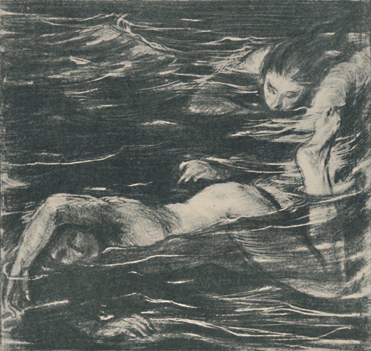 La poursuite, 1919 - Charles Shannon