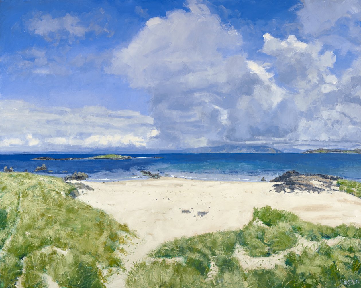 Iona North End, 2015 (huile sur toile) - Charles Simpson