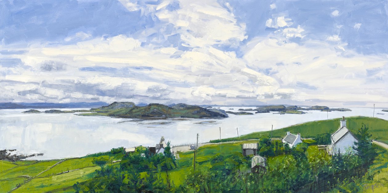 Summer Isles, 2011 (huile sur toile) - Charles Simpson