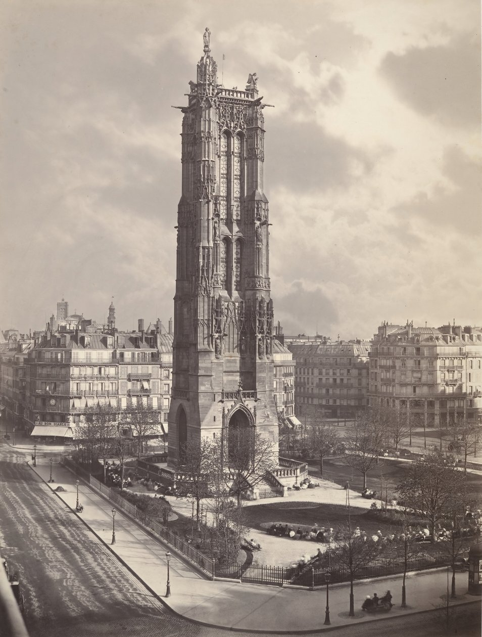 La Tour Saint-Jacques La Boucherie à Paris - Charles Soulier