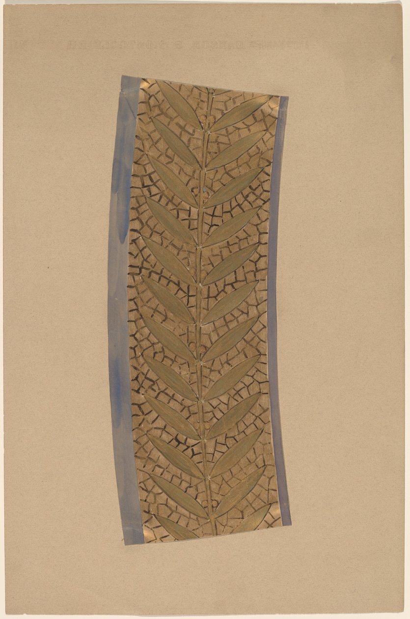 Étude pour un dessin de bordure - Charles Sprague Pearce