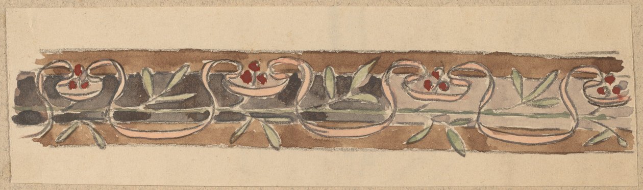 Étude pour un Design de Bordure - Charles Sprague Pearce