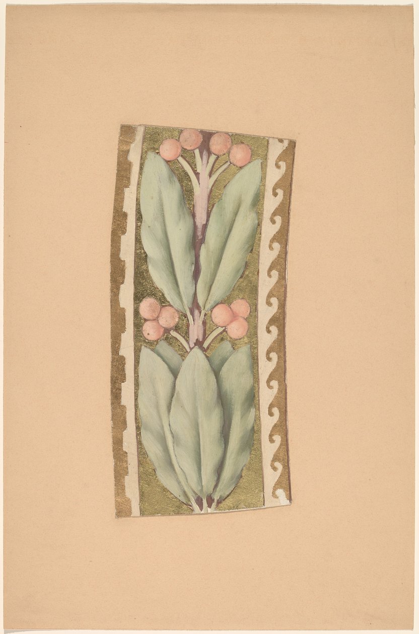 Étude pour un dessin de bordure - Charles Sprague Pearce