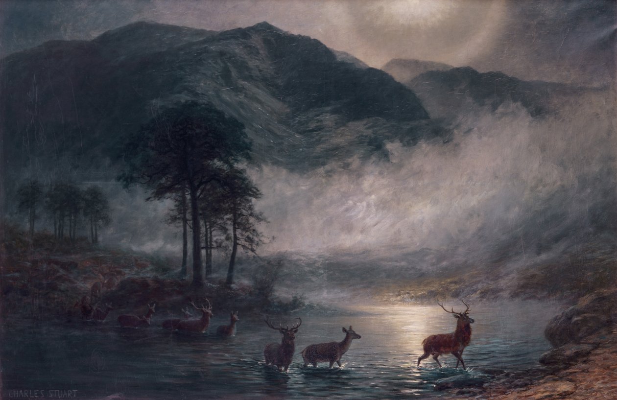 La traversée de la rivière - Charles Stuart