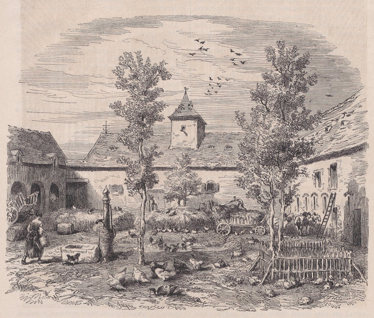 Vue intérieure d