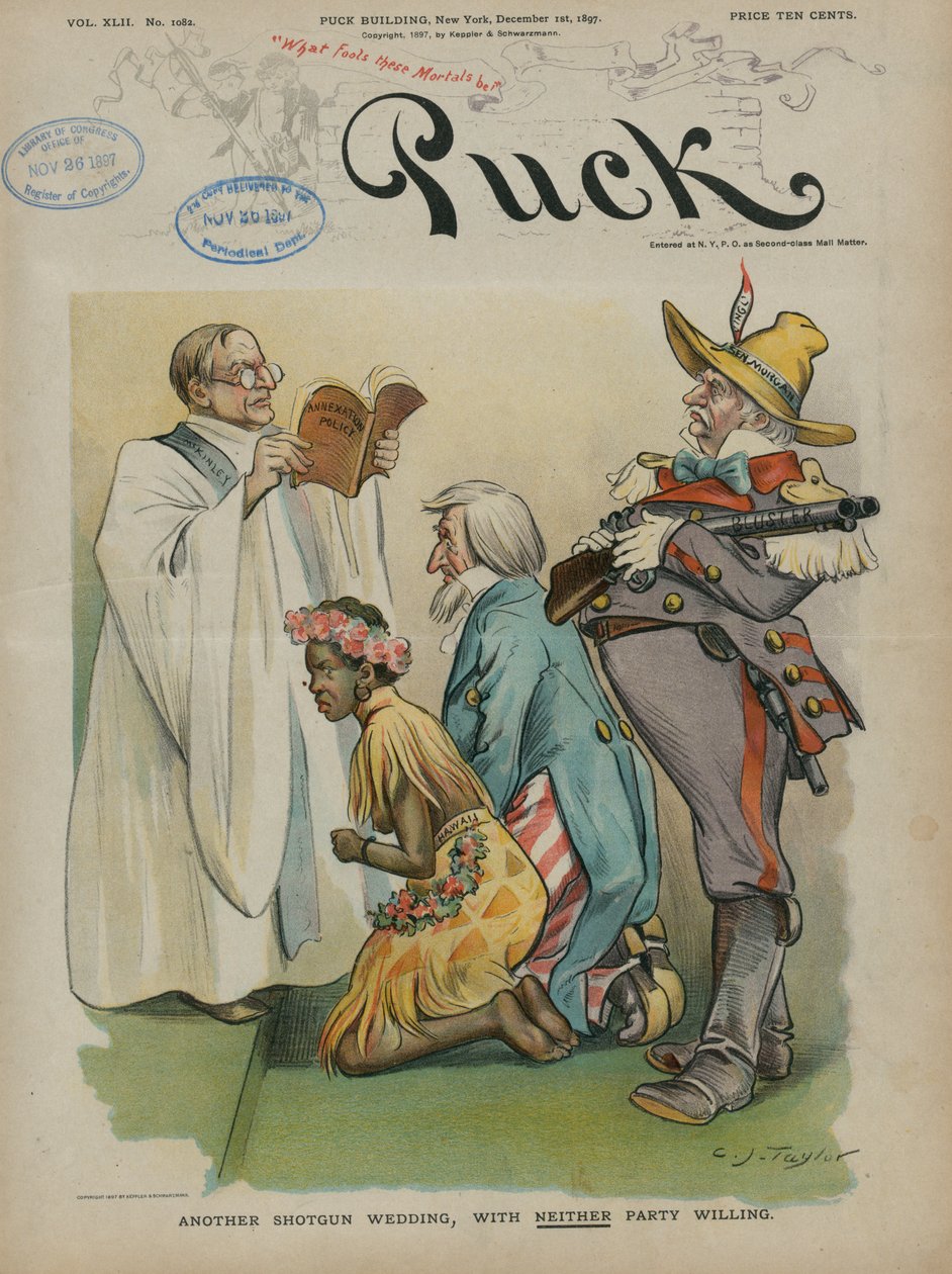 Un autre mariage forcé, avec aucune des parties consentantes, 1897 - Charles Taylor