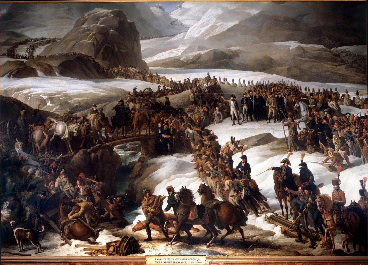 Passage du Grand Saint Bernard par l