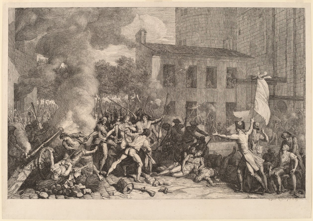 Prise de la Bastille, le 14 Juillet 1789 - Charles Thevenin