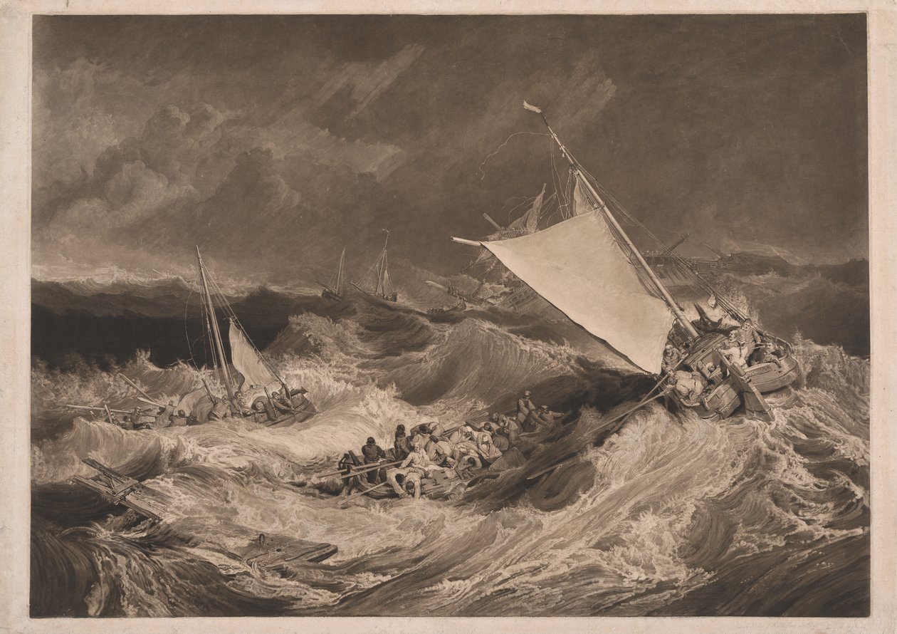 Un naufrage - Charles Turner