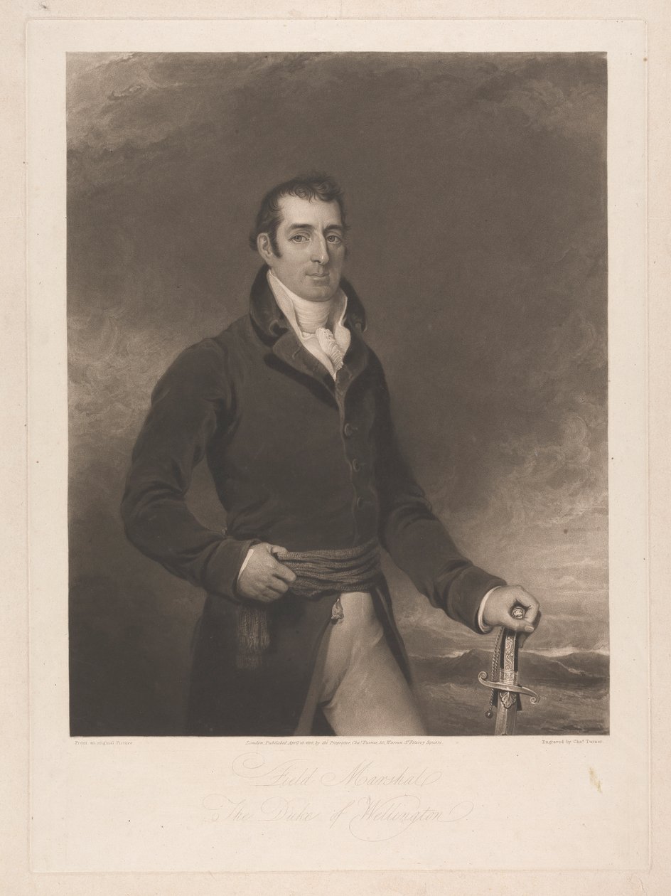 Field Marshal, Le Duc de Wellington - Charles Turner