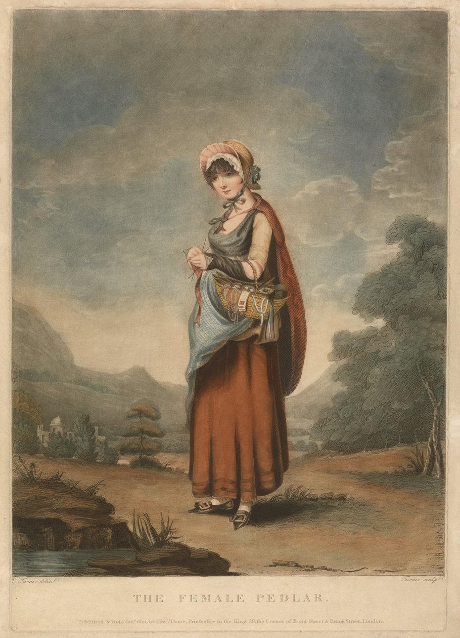 La marchande ambulante - Charles Turner