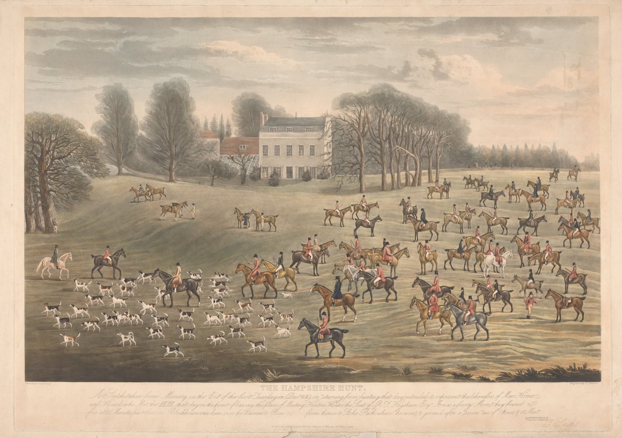 La chasse du Hampshire - Charles Turner