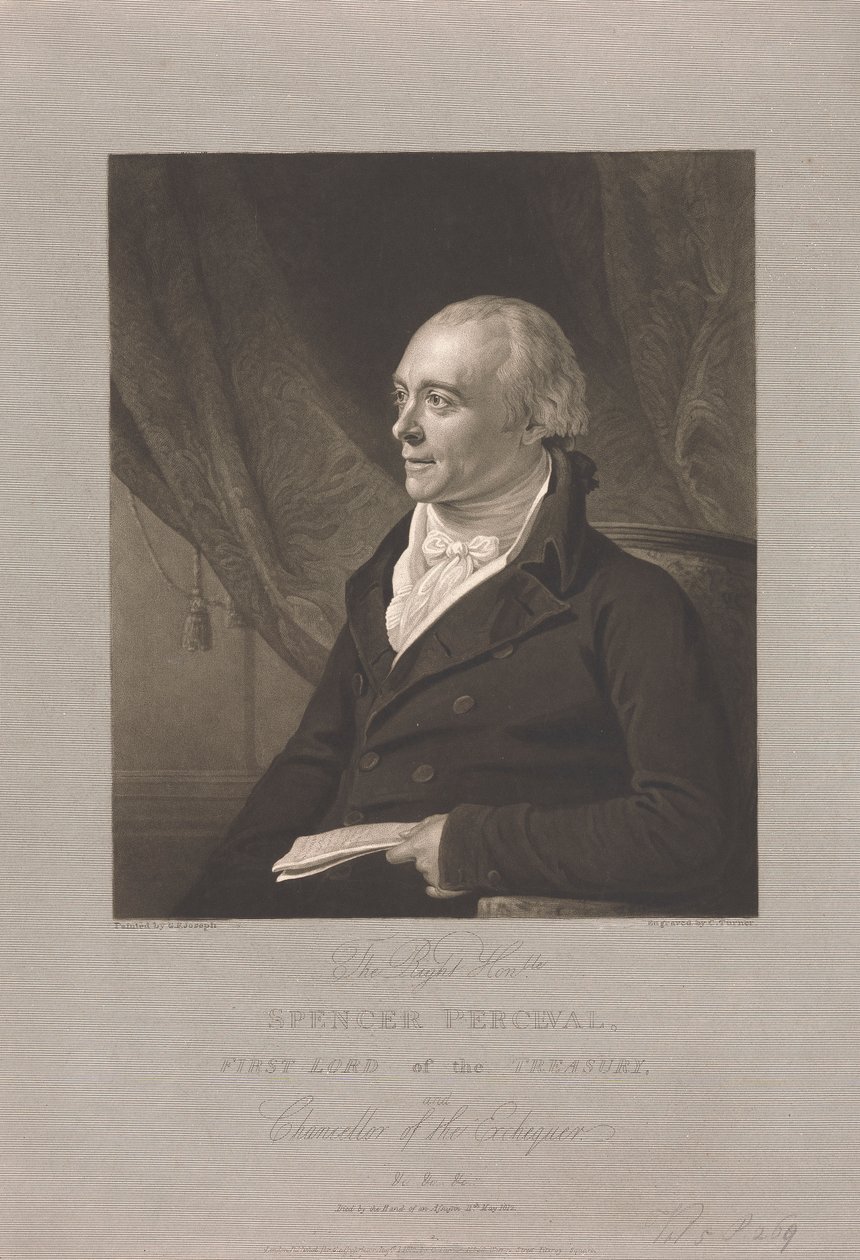 Le très honorable Spencer Perceval - Charles Turner