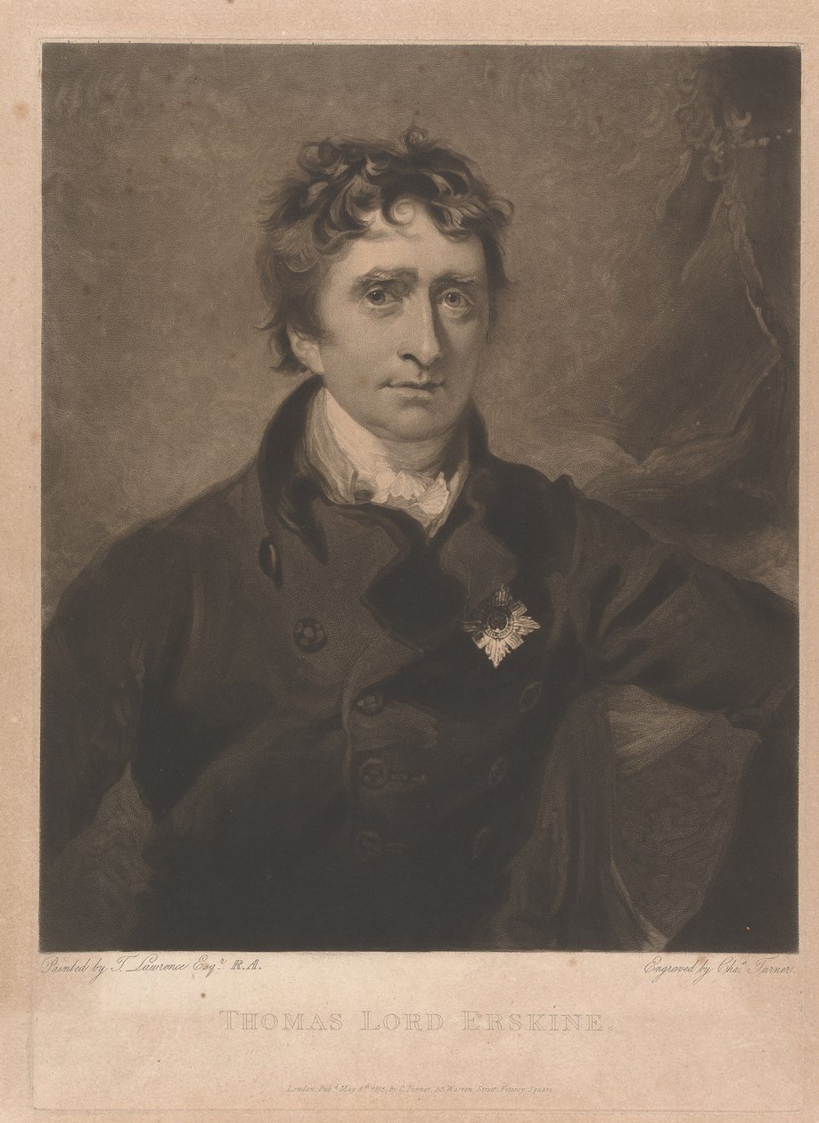 Thomas Erskine, 1er baron Erskine - Charles Turner