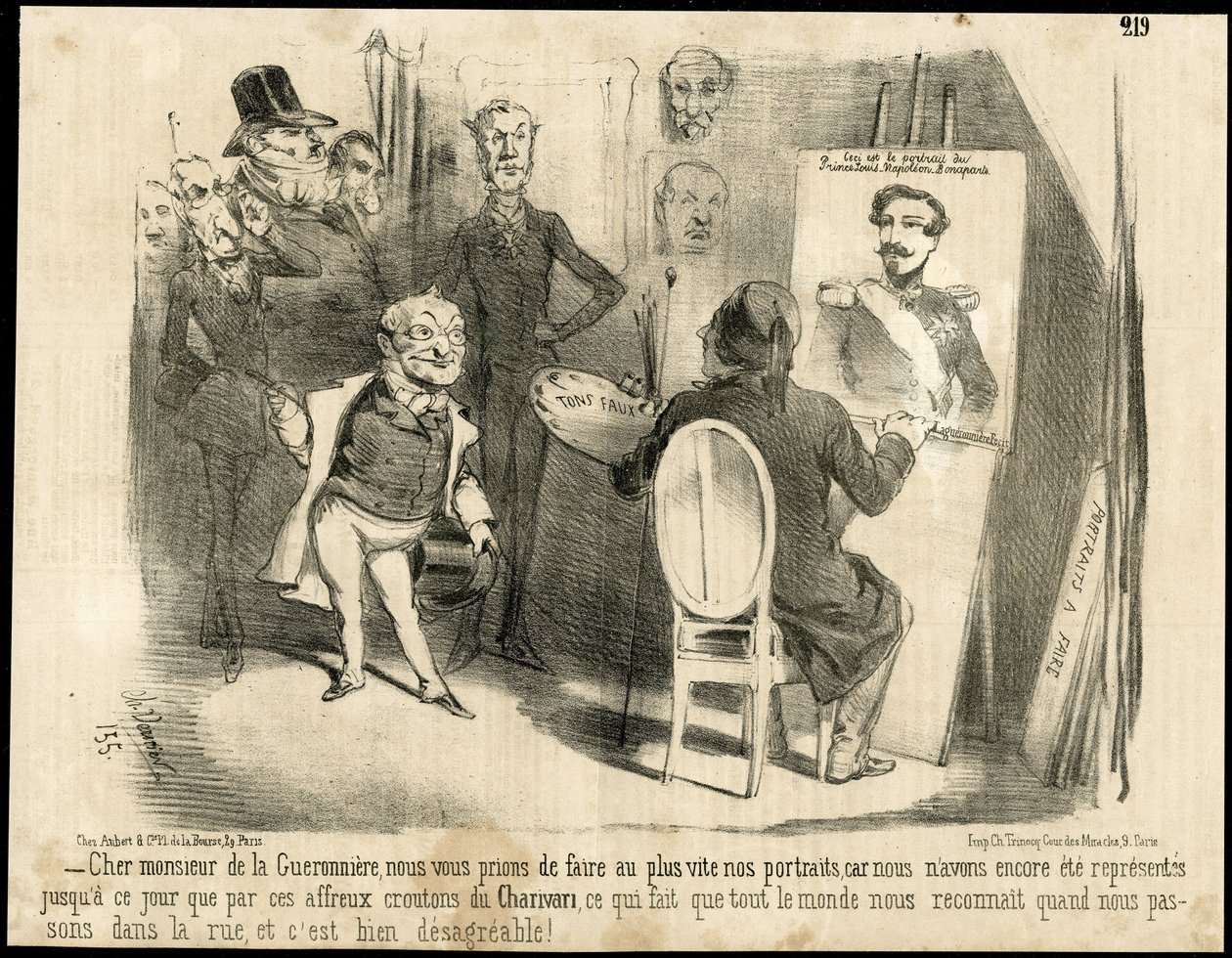 Illustration par Charles Vernier dans Le Charivari - Charles Vernier