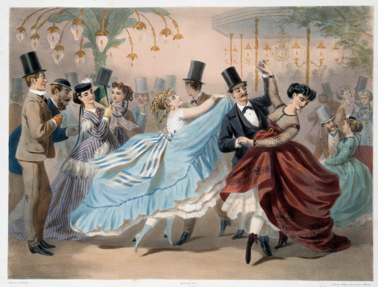Le bal Mabille - Charles Vernier