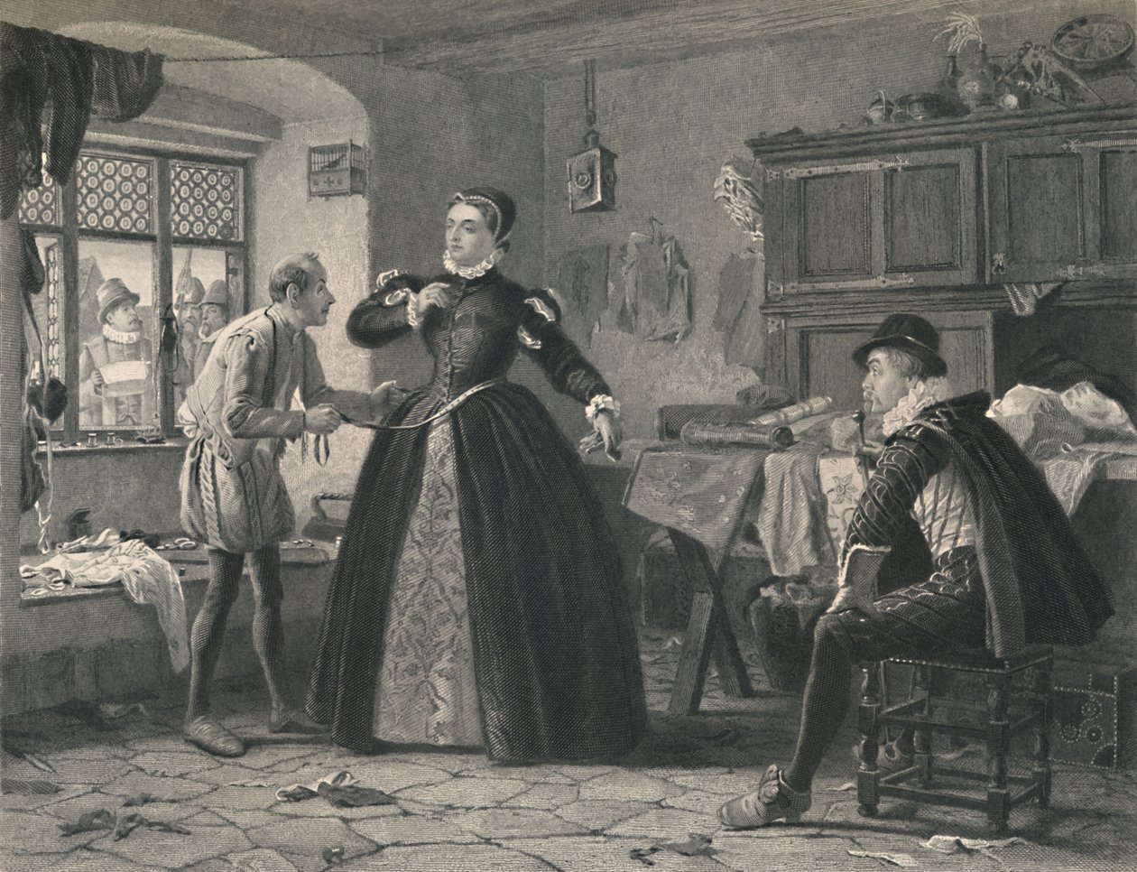 Le tailleur de la dame, Henri IV - Deuxième partie, vers 1870 - Charles W. Sharpe