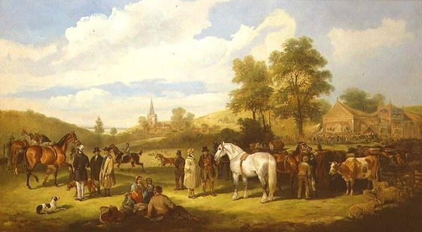 Une foire de campagne - Charles Waller Shayer