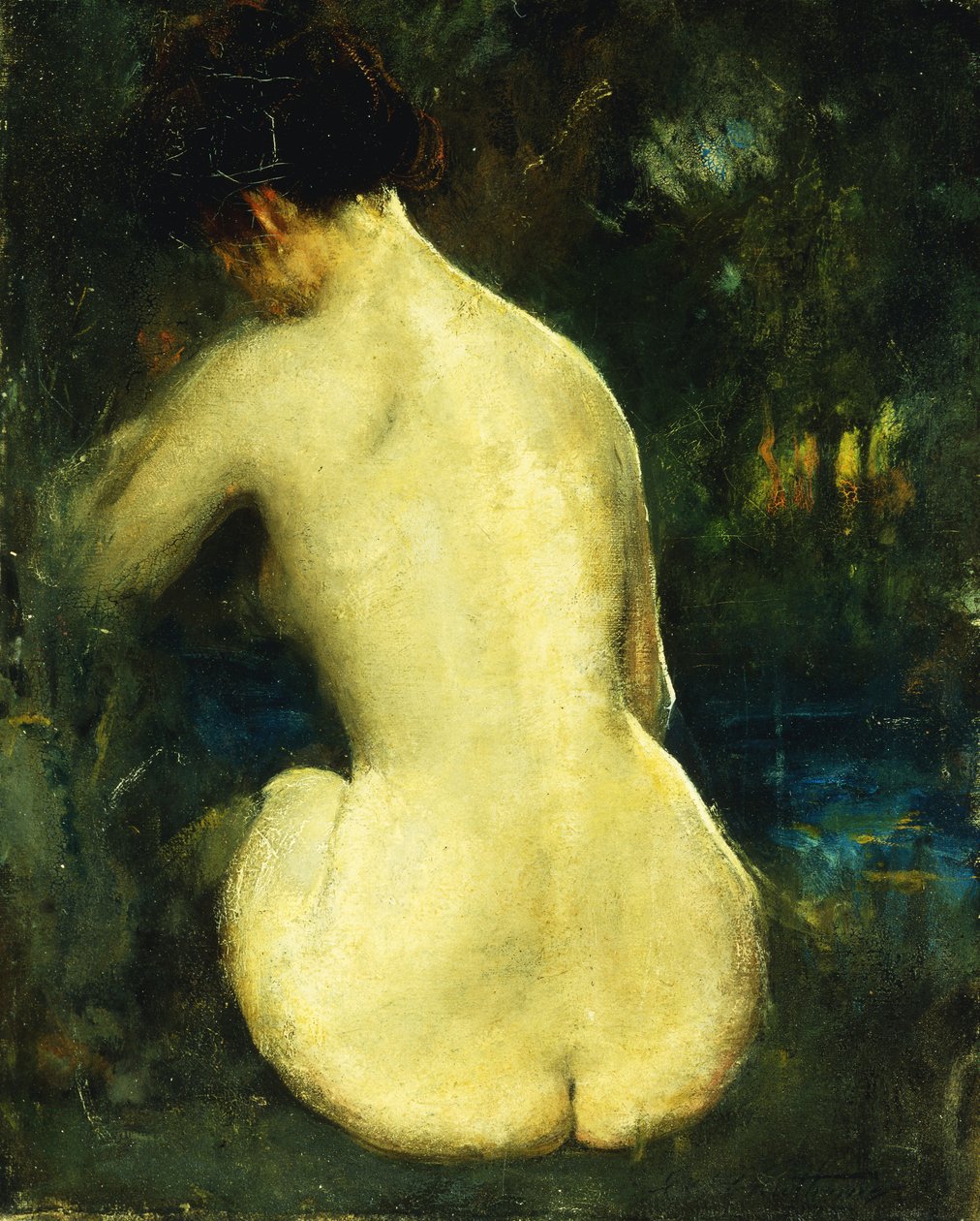 Nu - Charles Webster Hawthorne