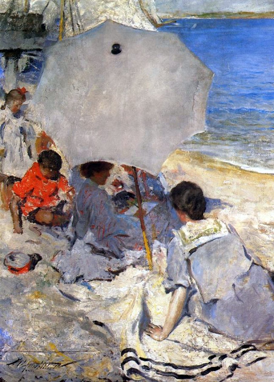 Sur la Plage, c.1900-05 - Charles Webster Hawthorne