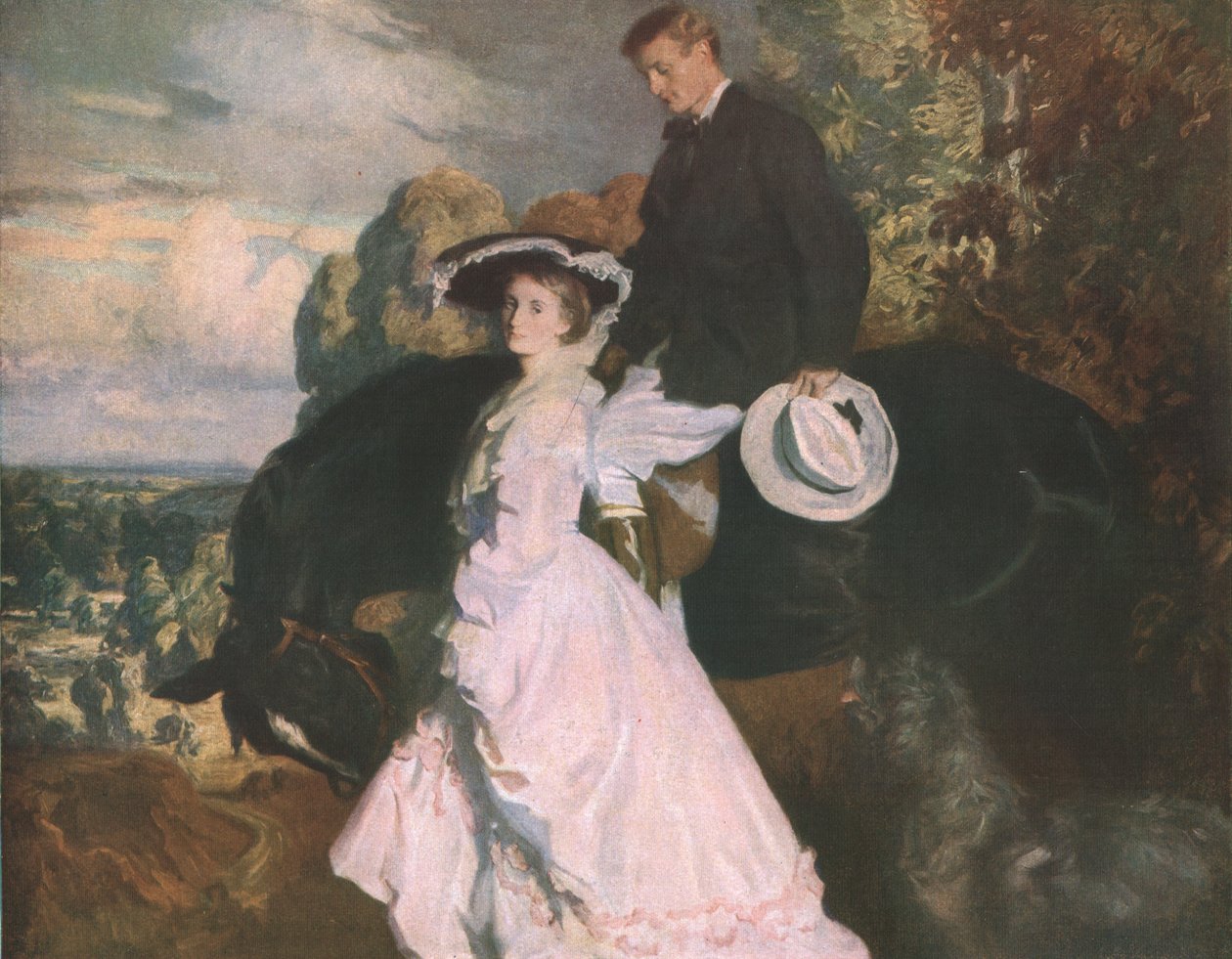 Le retour de la promenade - Charles Wellington Furse