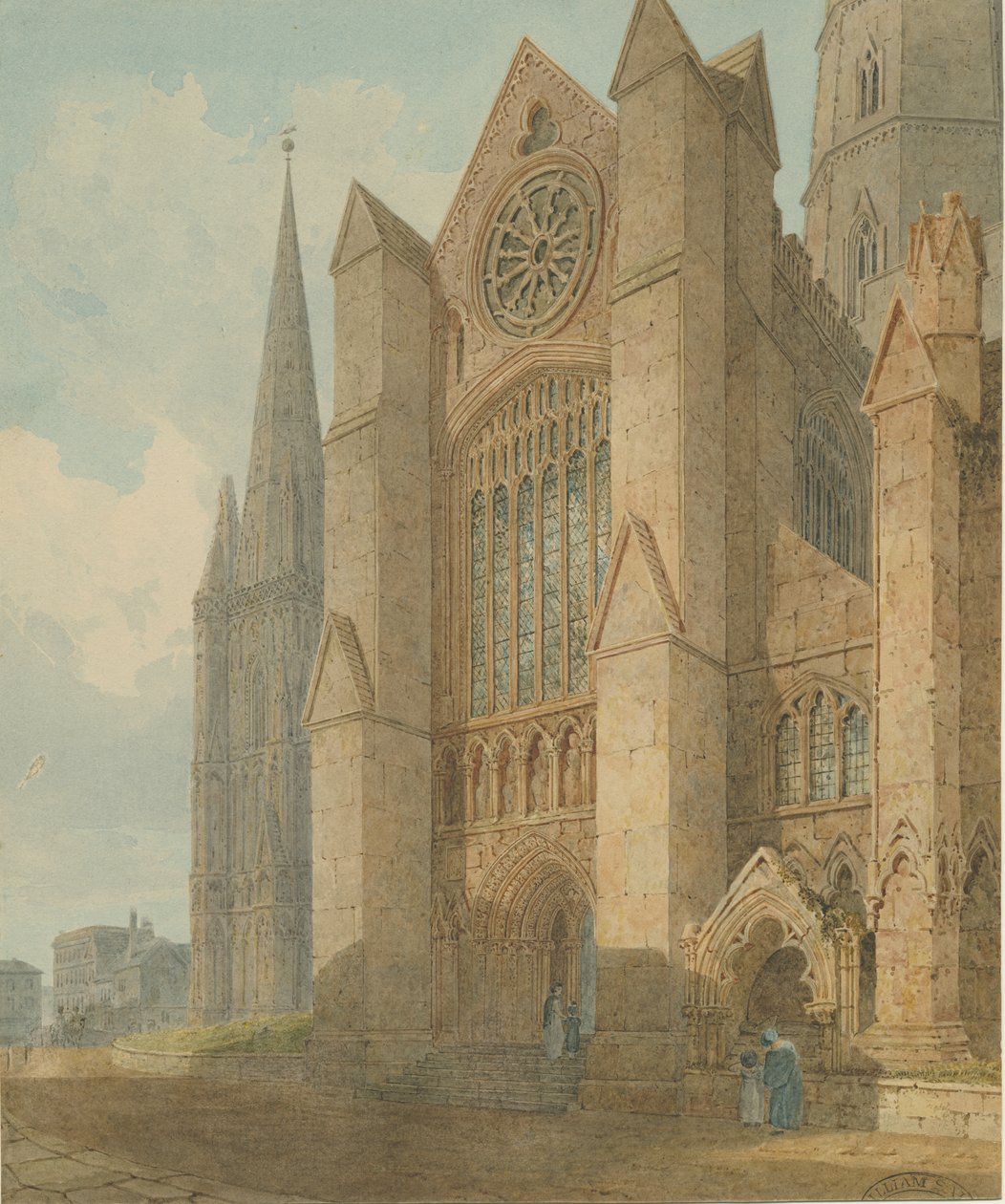 Cathédrale de Lichfield - Transept Sud - Charles Wild