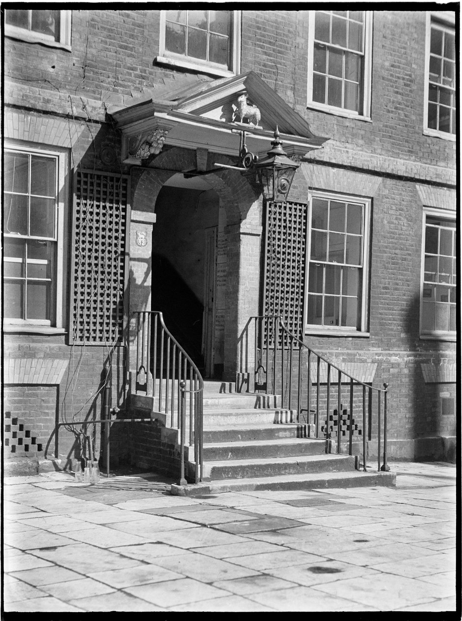 Lamb Building, Church Court, Temple, Londres, années 1930 - Charles William Prickett