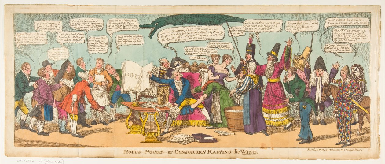 Hocus Pocus ou Conjurateurs levant le vent, 1er octobre 1814 - Charles Williams