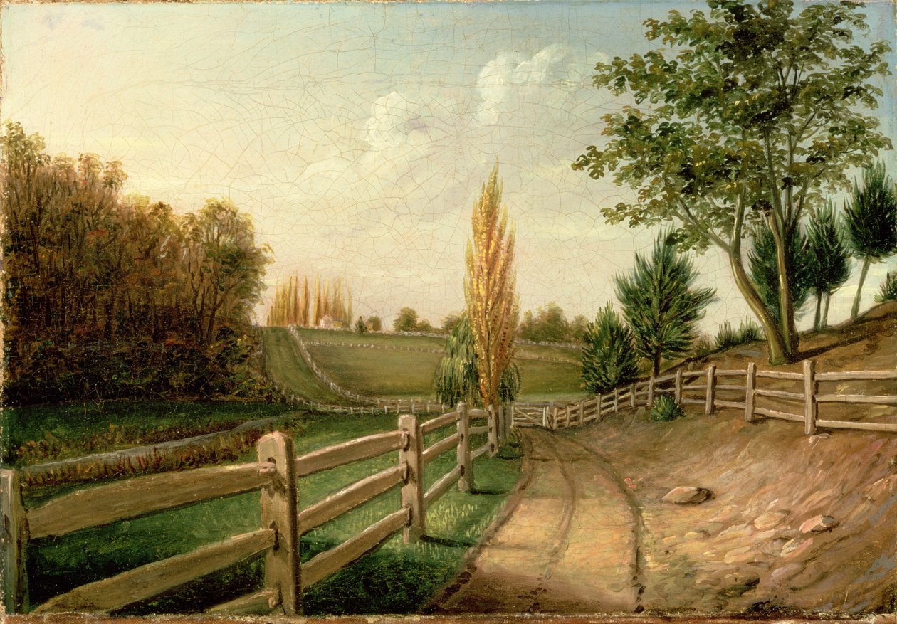 Ferme Belfield, c.1816 - Charles Willson Peale