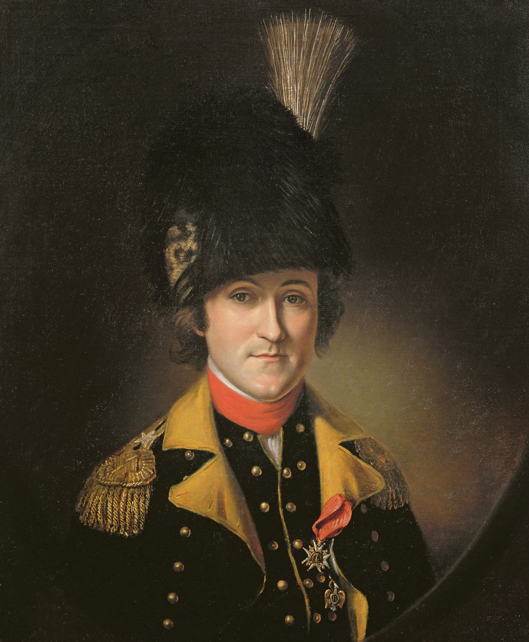 Charles Armand Tretin (1751-93) Marquis de la Rouerie - Charles Willson Peale