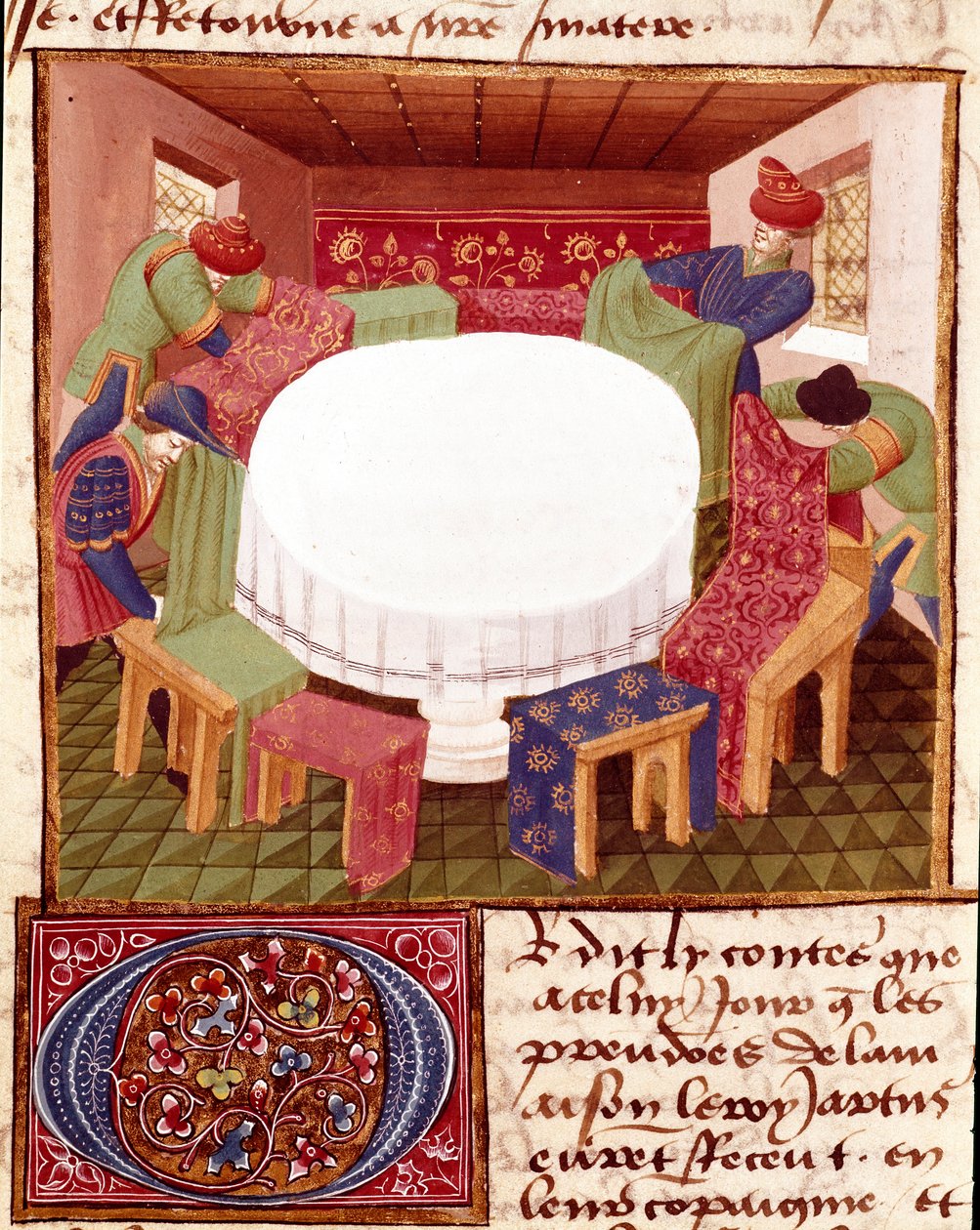 Préparatifs de la Table Ronde à l