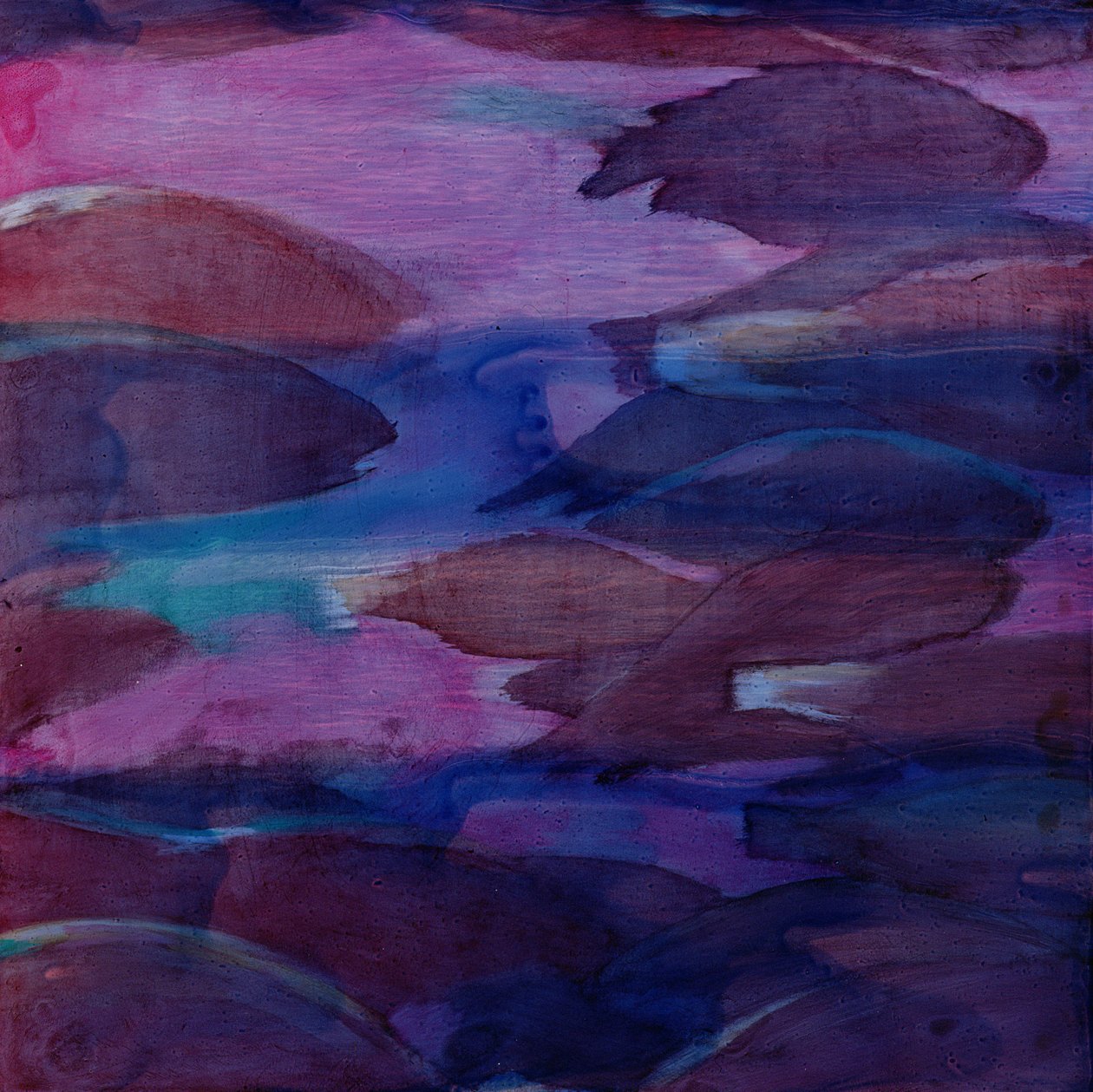 Purple Parrots VI, 2000 - Charlotte Johnstone