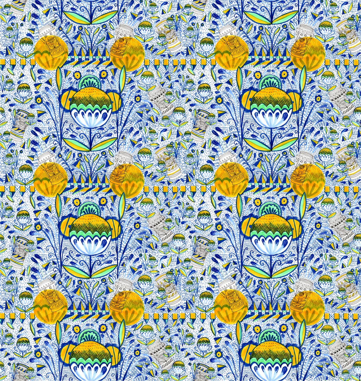 Motif du musée Ashmolean, 2020 - Charlotte Orr