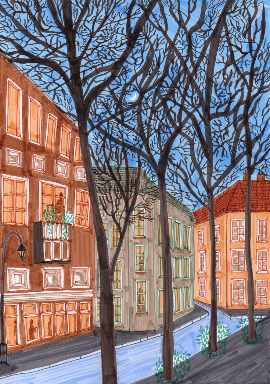 Friedrichshain la nuit, 2017 - Charlotte Orr