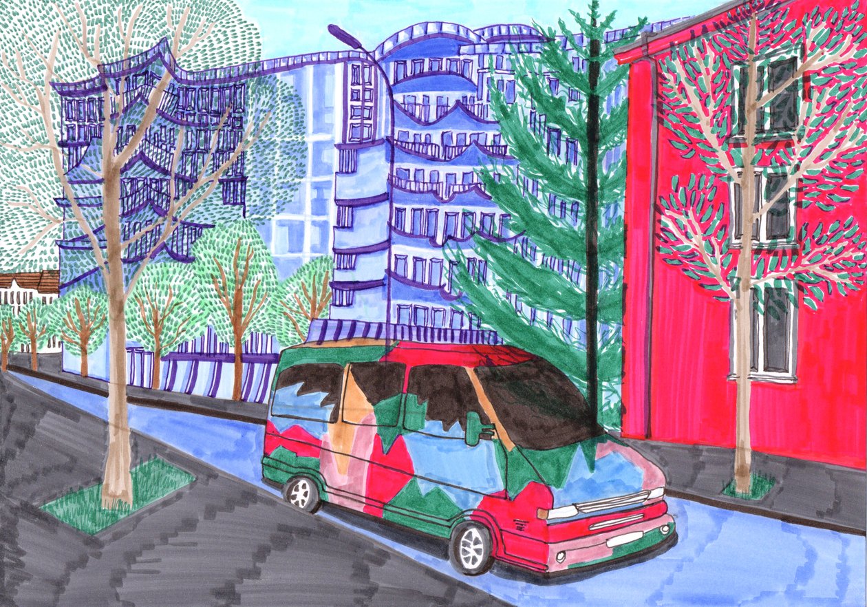 Koloniestraße, Mariage, 2017 - Charlotte Orr