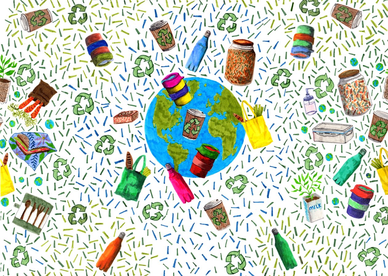 Conception de bac de recyclage, 2020 - Charlotte Orr