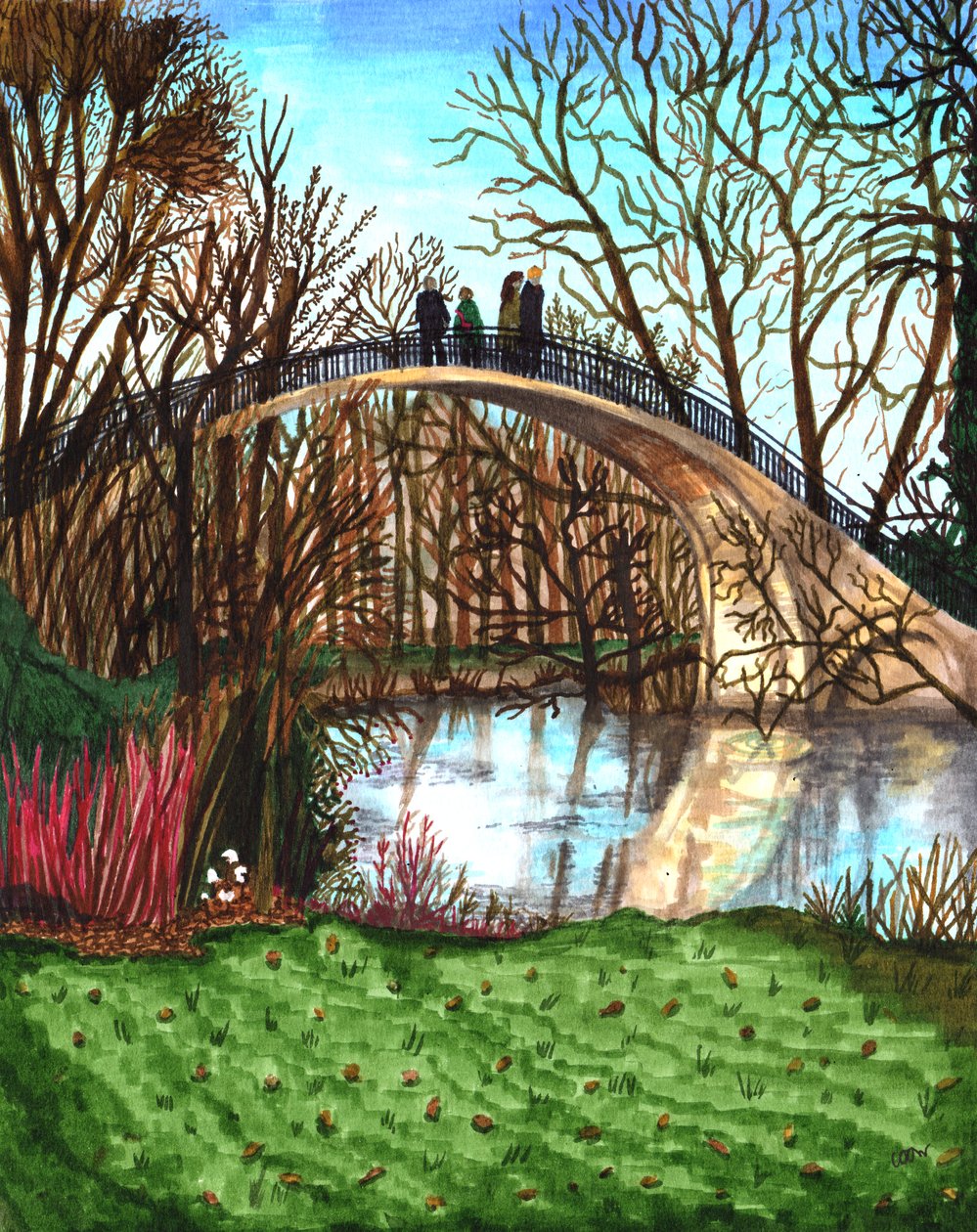 Parcs universitaires en hiver, 2020 - Charlotte Orr