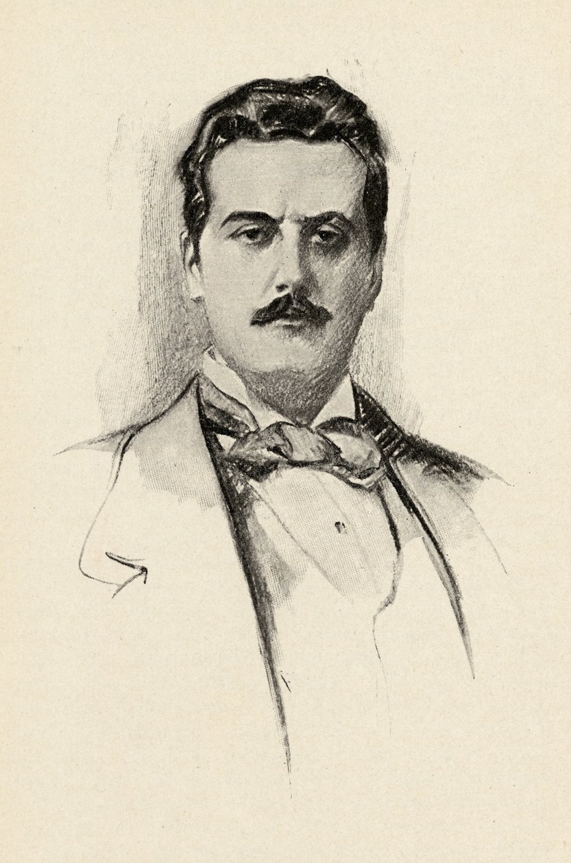 Giacomo Puccini (1858-1924) illustration de 