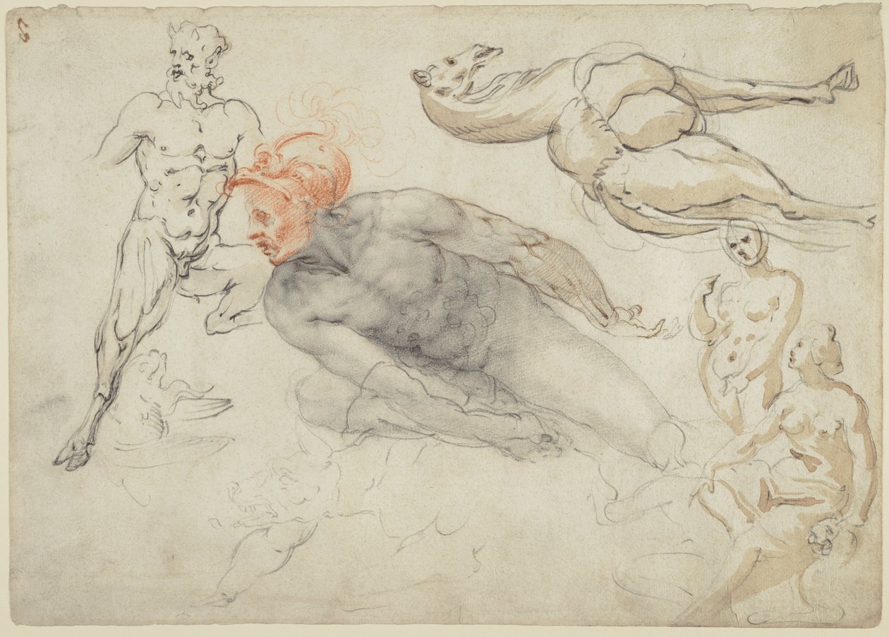 Études de nus masculins et féminins, d