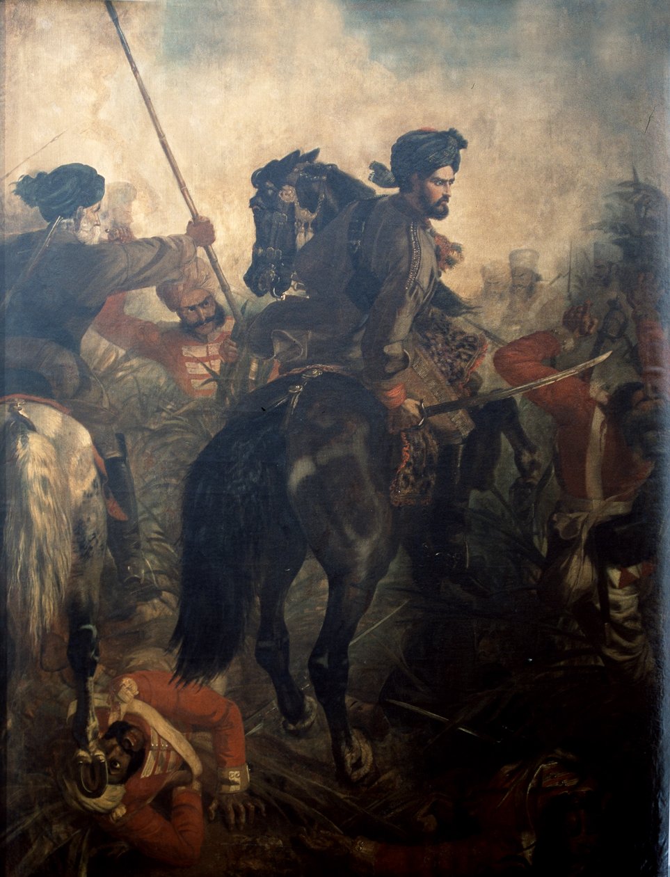 Le capitaine Dighton MacNaghten Probyn à la bataille d