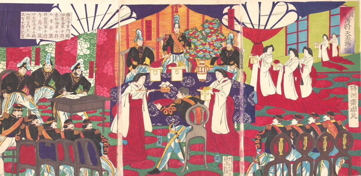 Illustration des commandants qui ont pacifié l