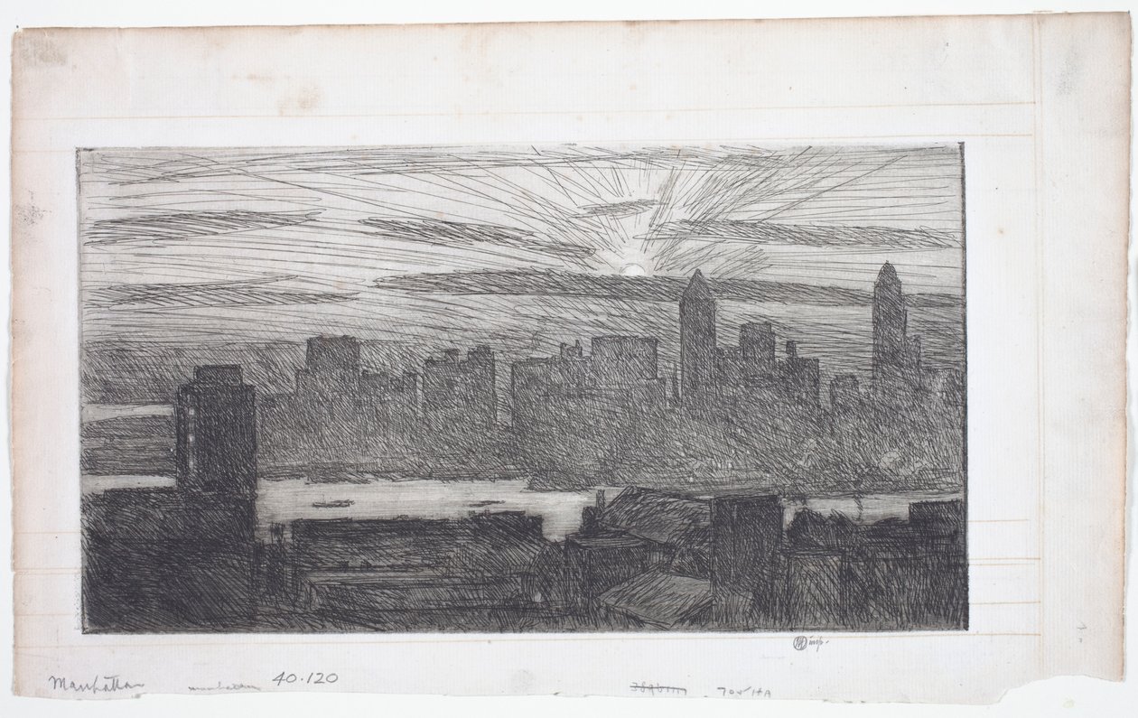 Manhattan - Childe Frederick Hassam