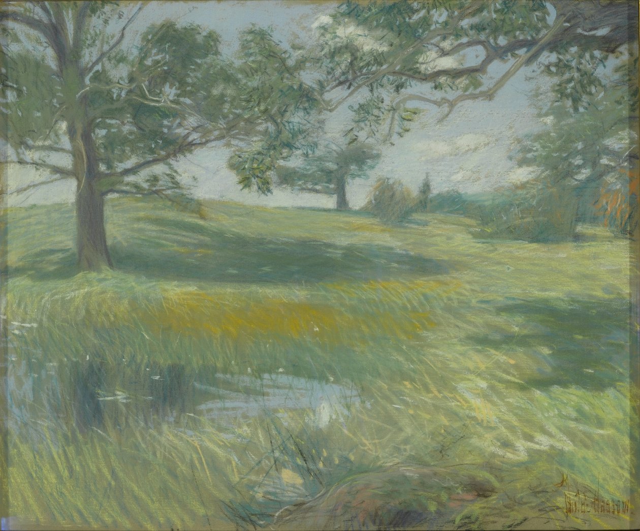 Prairies, c.1900-10 - Childe Frederick Hassam