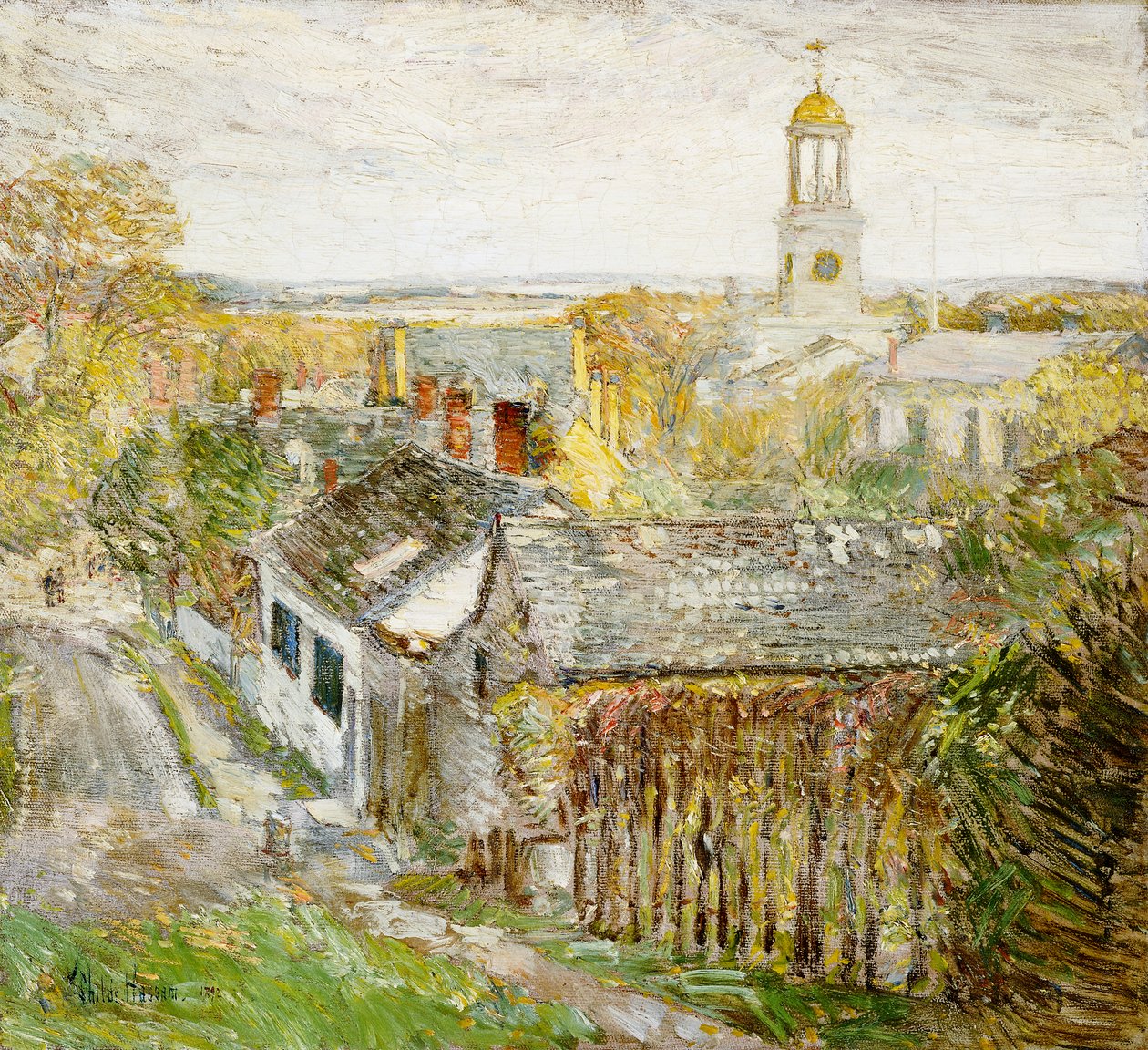 Quincy, Massachusetts - Childe Frederick Hassam