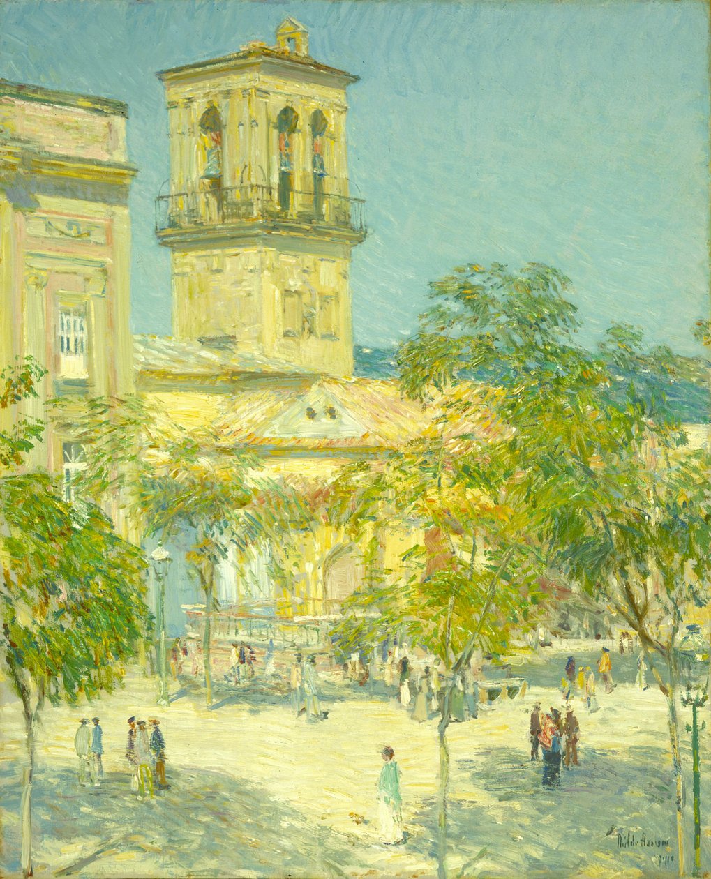 Rue du Grand Capitaine, Cordoue - Childe Frederick Hassam