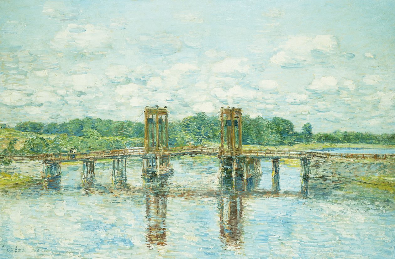 Le Pont à péage, New Hampshire, près d