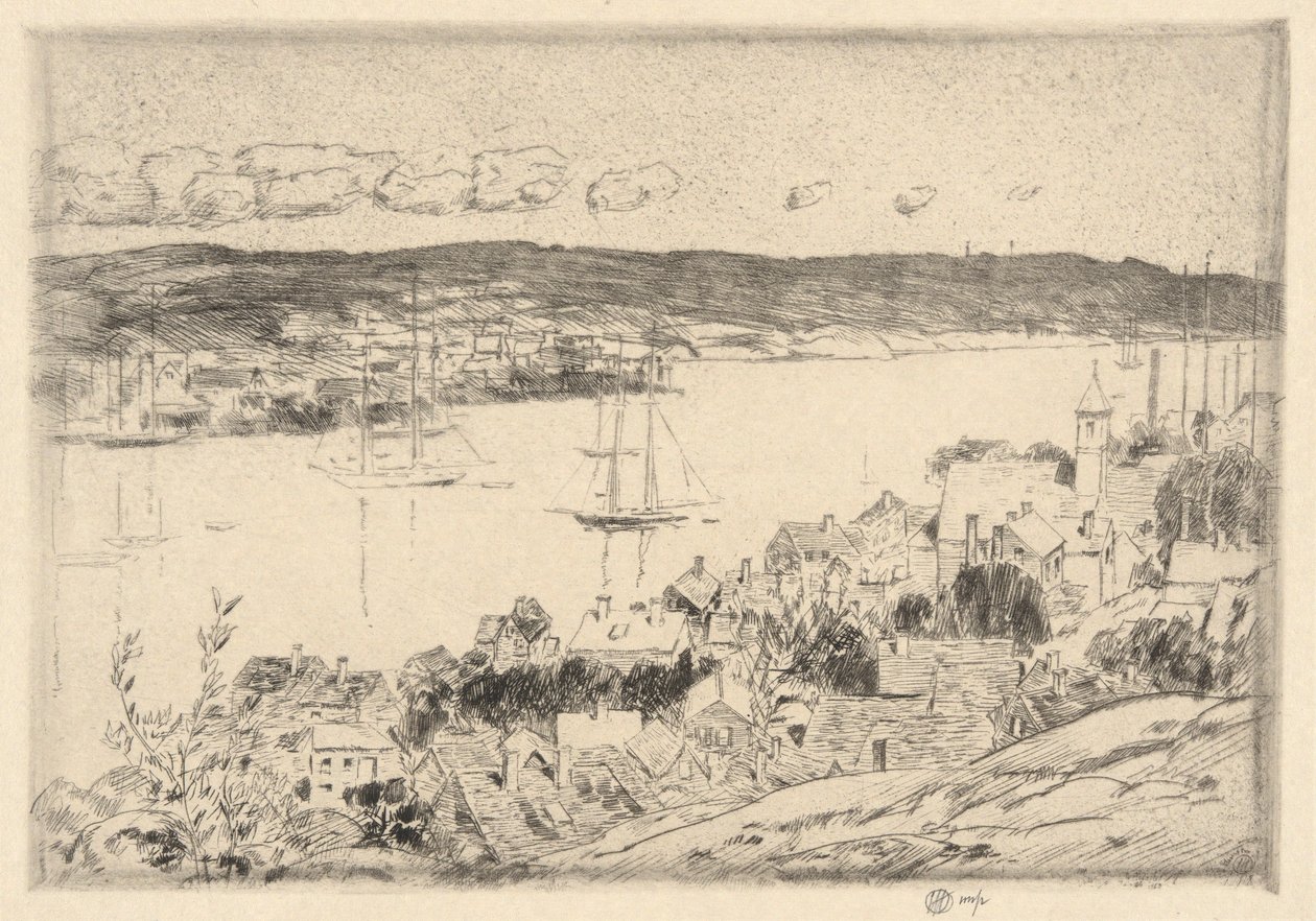 Gloucester - Childe Hassam